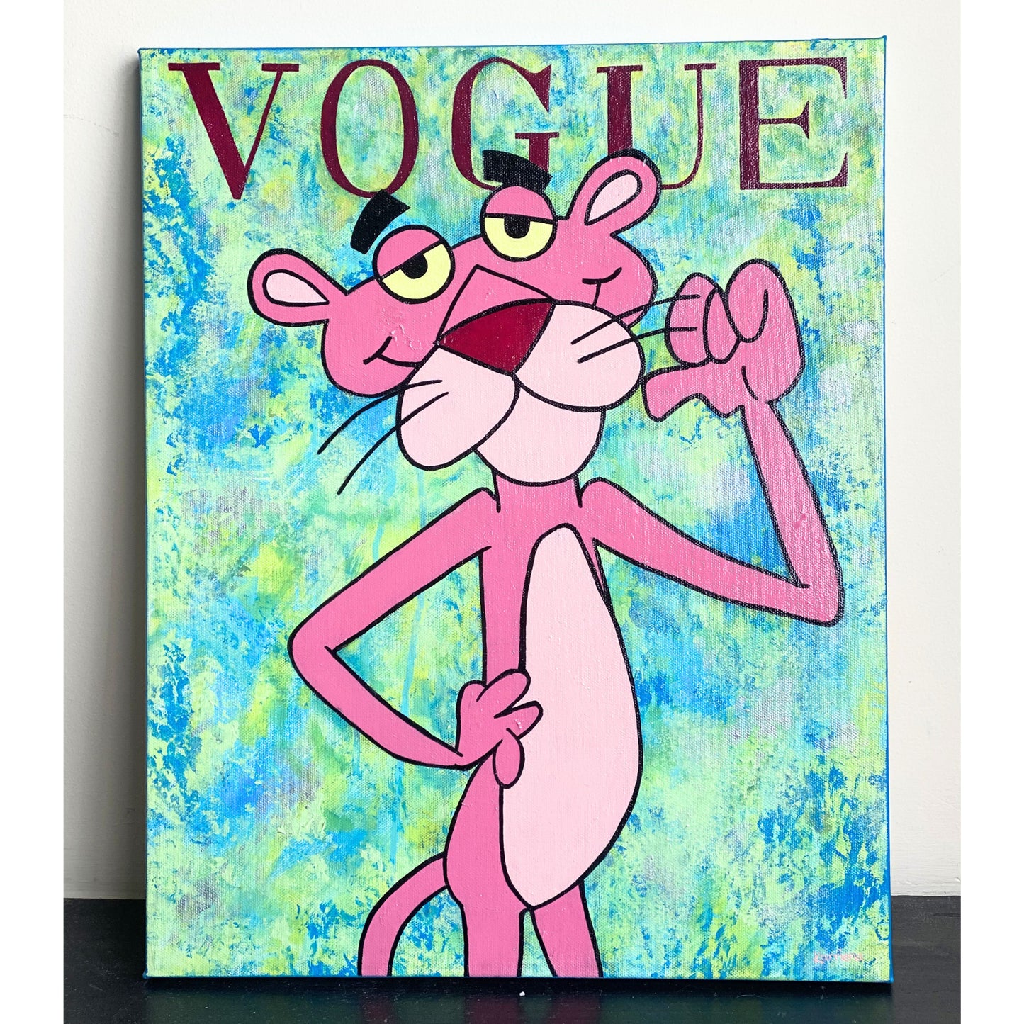 Pink Panther On Vogue