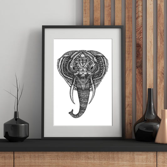 Baby Elephant (Print)