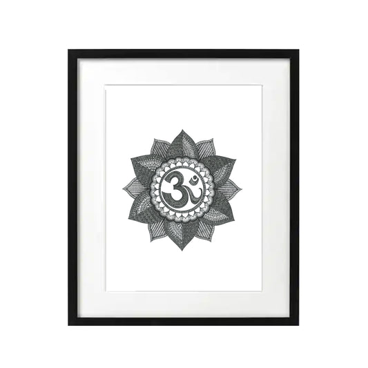 Om Mandala (PRINT)