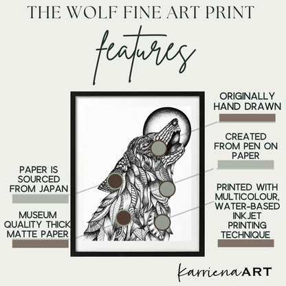 The Wolf (Print)