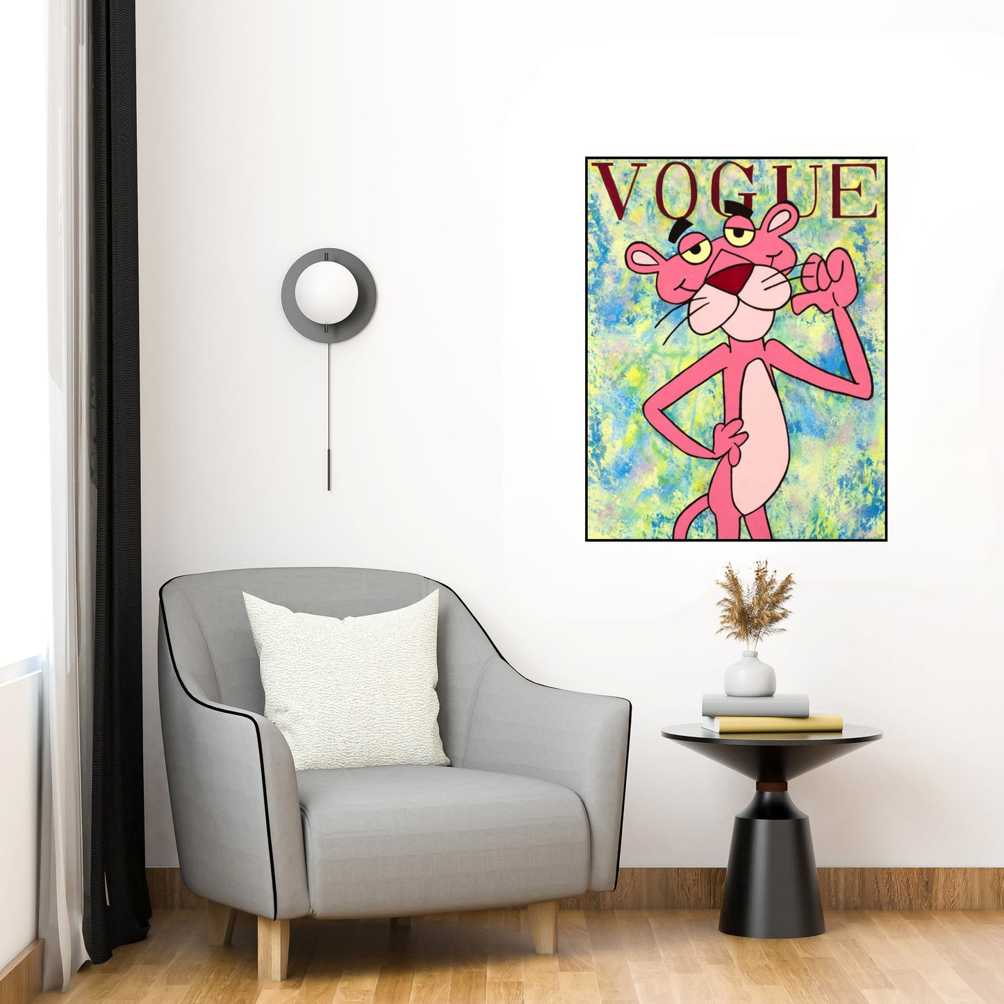 Pink Panther On Vogue