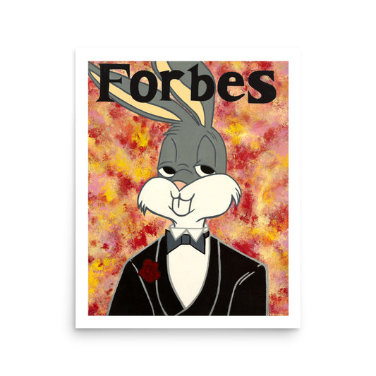 Bugs Bunny On Forbes (Print)