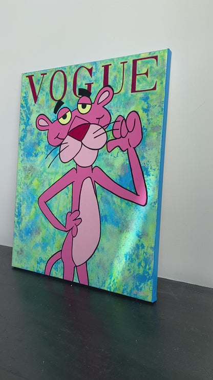 Pink Panther On Vogue